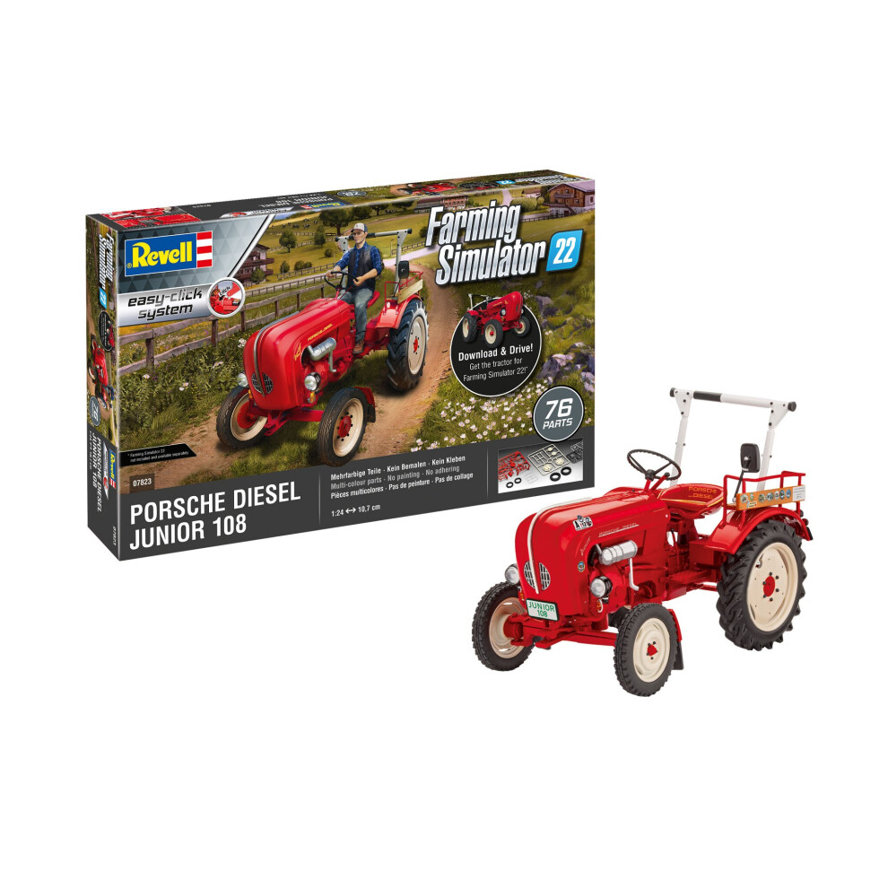 RV07823 - Revell 1:24 - Porsche Junior 108 Farming Simulator Edition