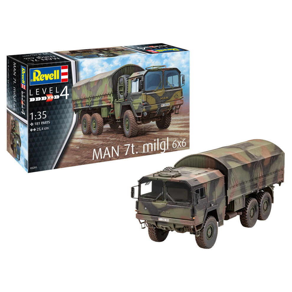 RV03291 - Revell 1:35 - MAN 7t Milgl