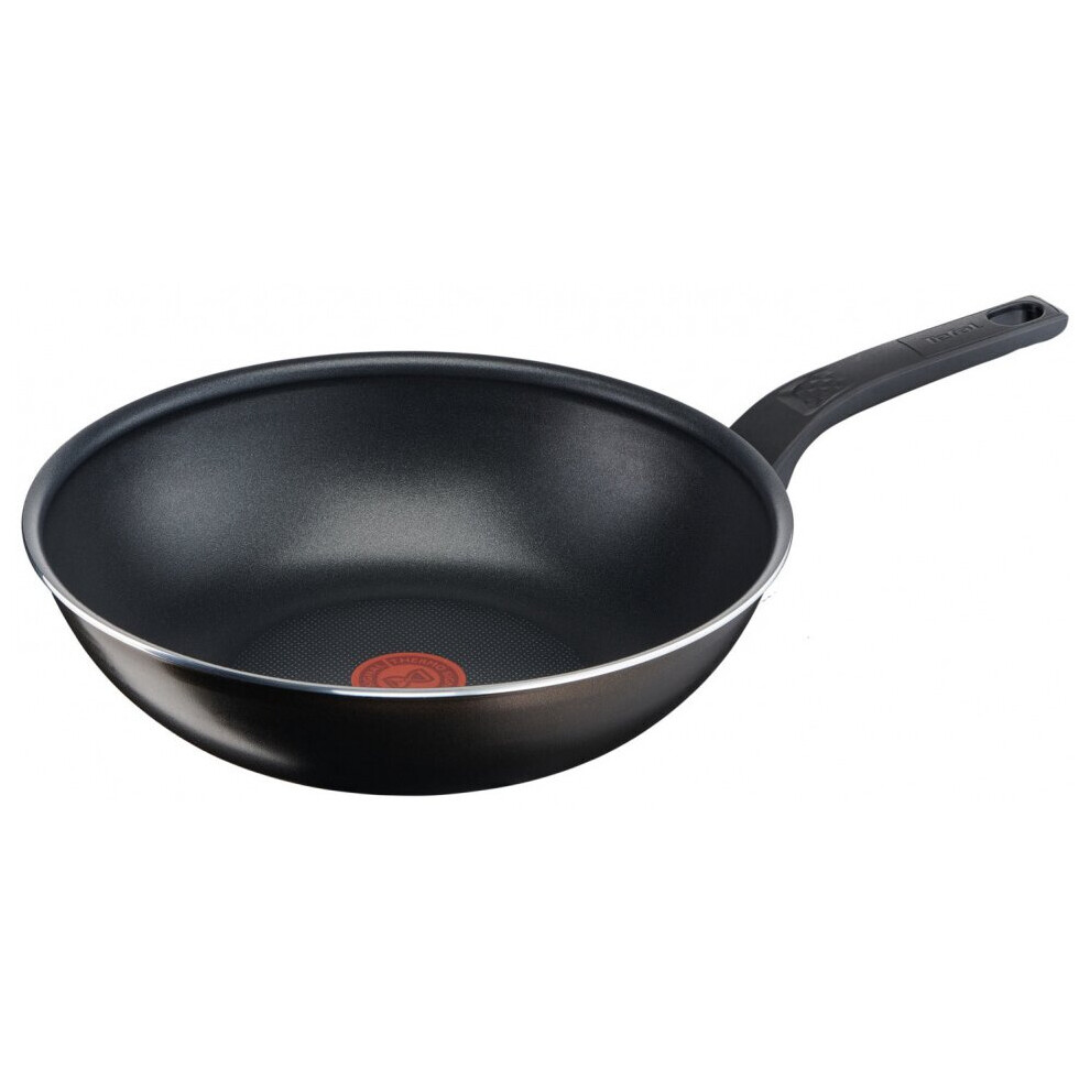 wok pan Cook & Clean 28 cm aluminium black