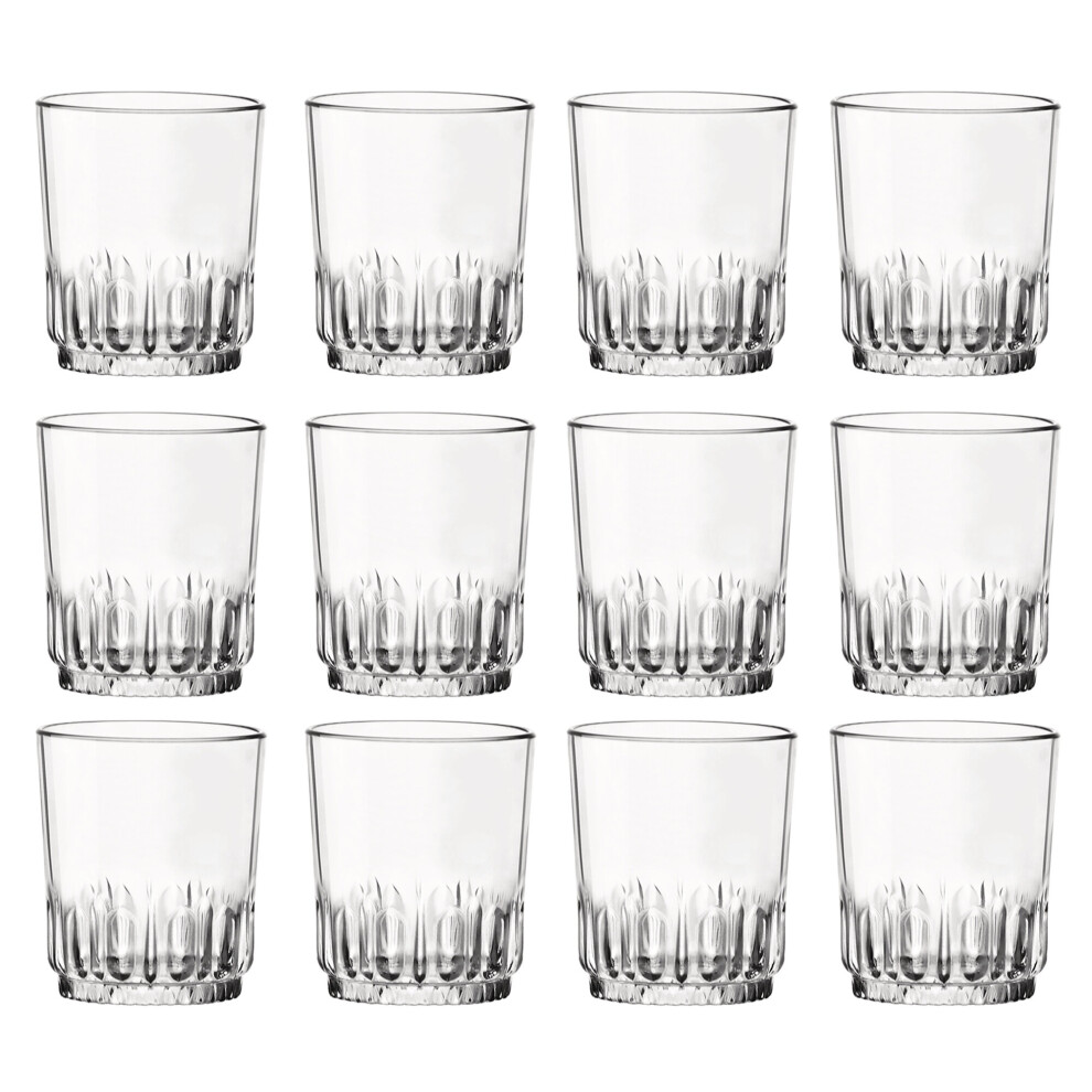 (12) Bormioli Rocco 145ml Tumblers Drinking Glasses