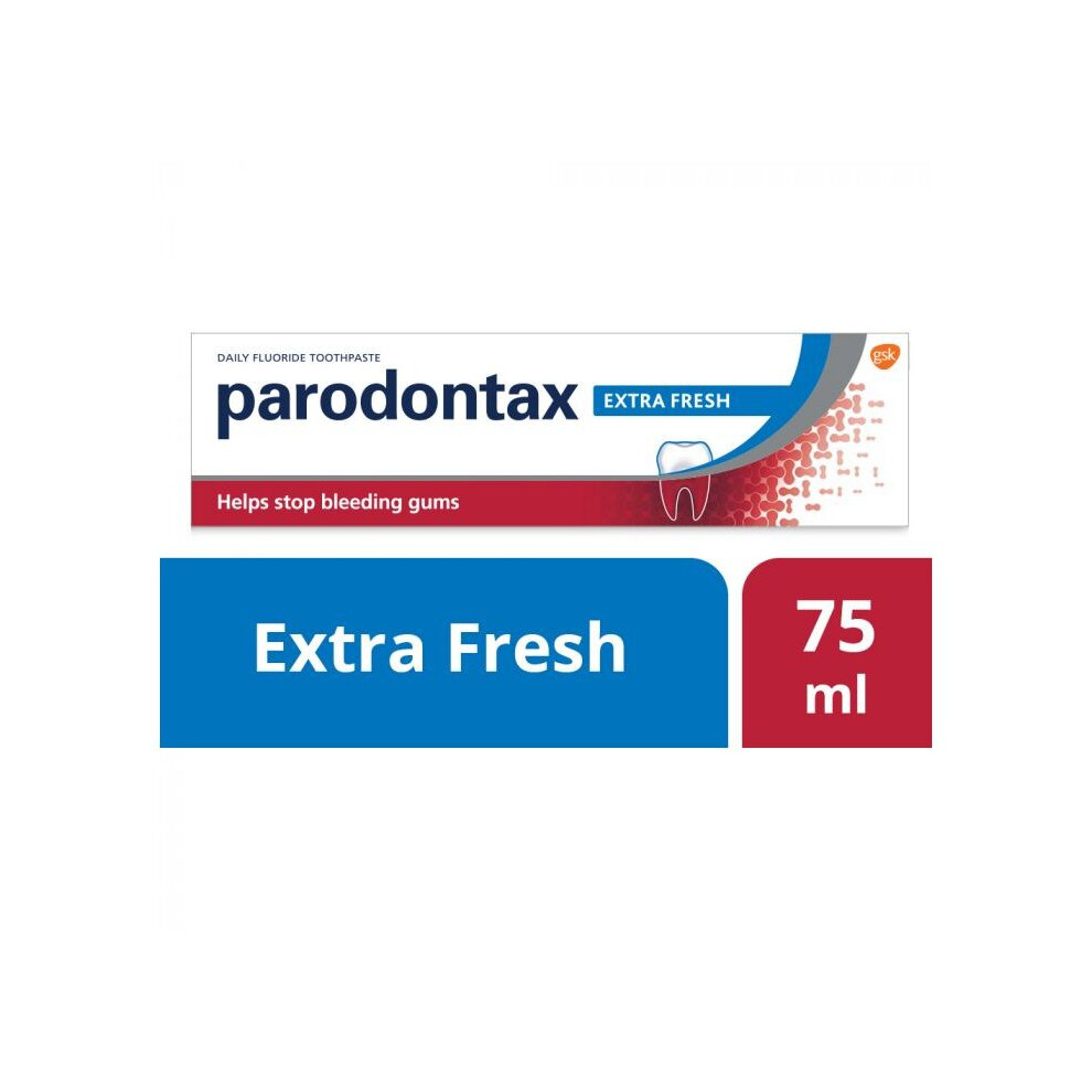 Parodontax Extra Fresh Toothpaste For Bleeding Gums 75 Ml