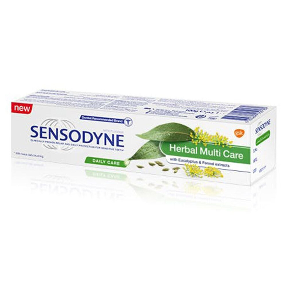 Herbal Care for Sensitive Teeth: Sensodyne Herbal Multi Care Toothpaste 100 g