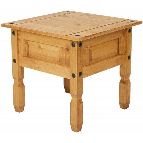 Mercers Furniture Corona Lamp Table Solid Wood Pine Living Room Side End Wooden 1