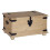 Mercers Furniture Corona Blanket Box Toy Trunk Ottoman Solid Mexican Pine Wooden 2