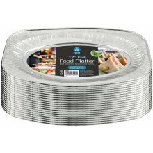 Disposable Aluminium Catering Serving Party Foil Platters 17" Inches