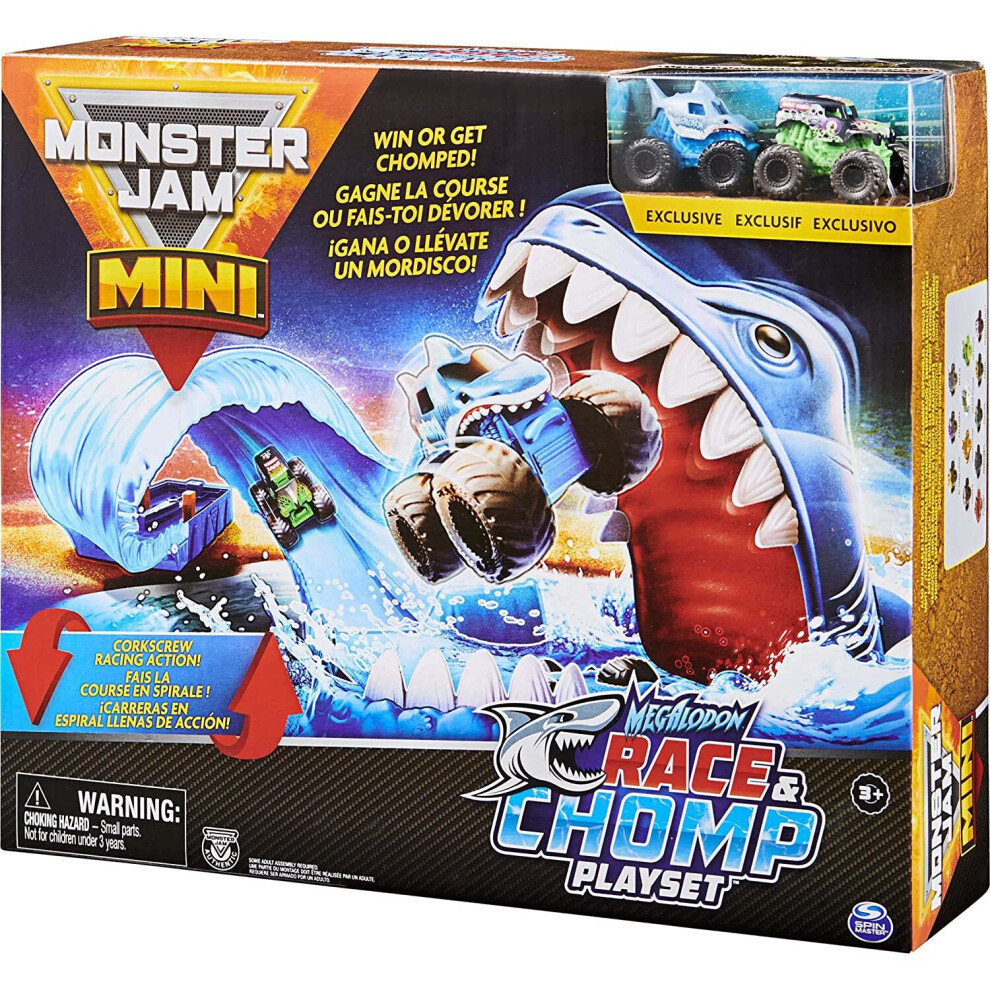 Monster Jam Mini Modular Race Set