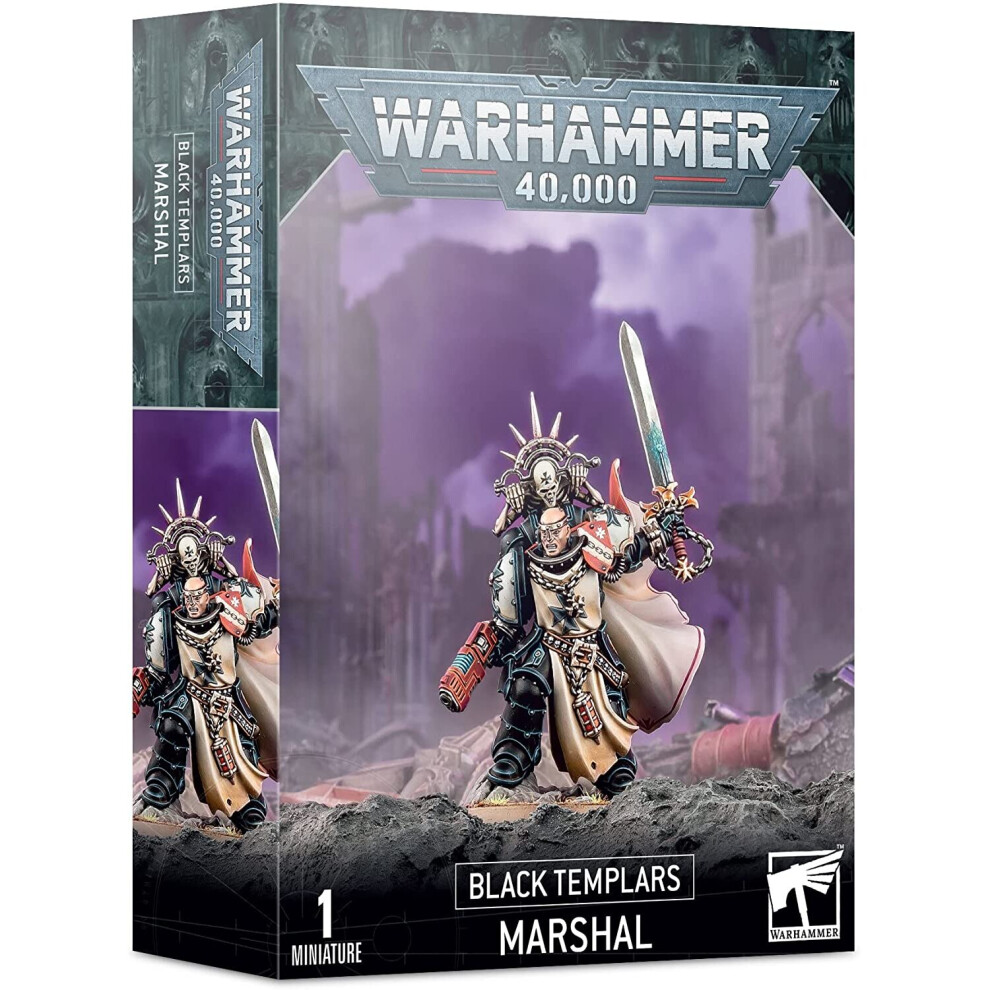 Games Workshop - Warhammer 40,000 - Templars Marshal Black