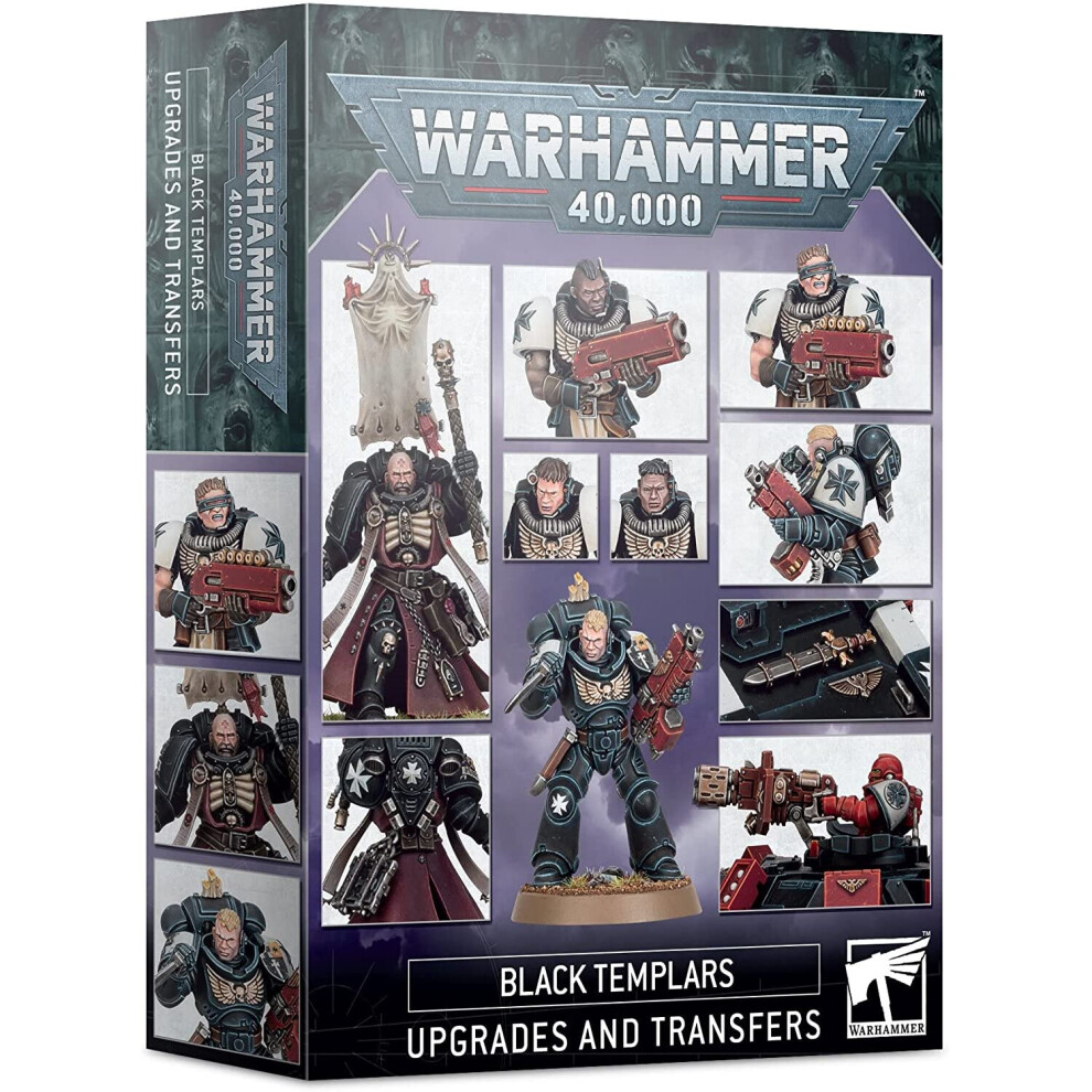 Games Workshop - Warhammer 40,000 - Templars Upgrades And Transfers Black