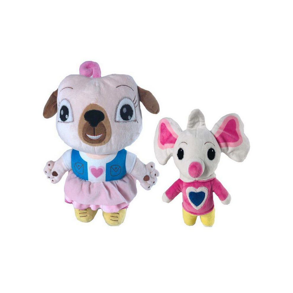 (2PCS/SET) Chip and Potato Plush Soft Stuffed Doll Kids Toy