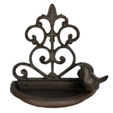 Conwy Cast Iron Wall Mounted Bird Feeder