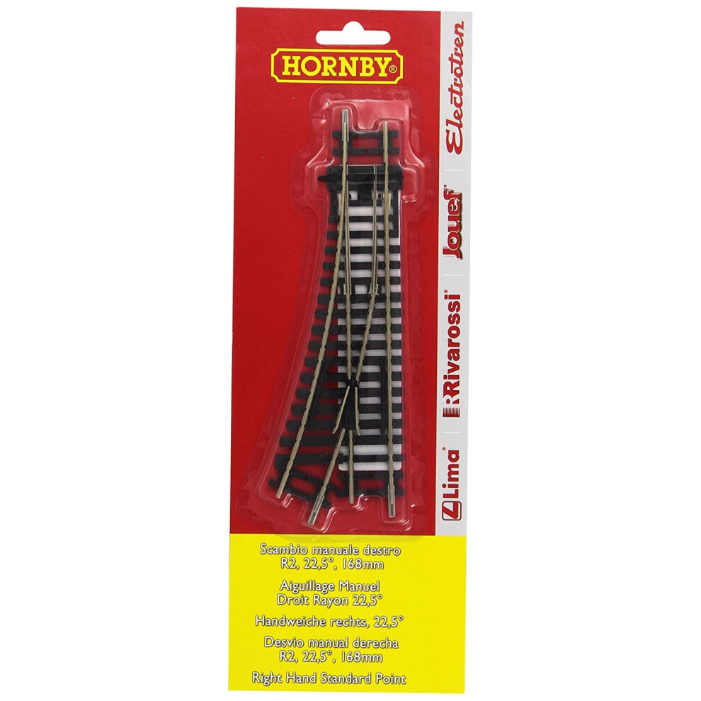 Hornby R8073 Right Hand Point x 1 BLISTER PK