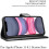 For Apple iPhone 11Pro-Max(6.5) Elite Leather Flip Wallet cover Black 2
