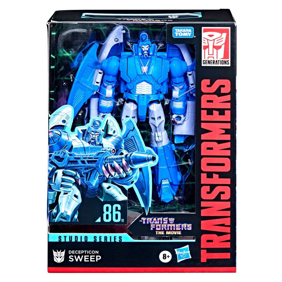 Hasbro Transformers Studio Series 86 Voyager Class Decepticon Sweep Action Figure