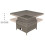 Dellonda Chester Rattan Wicker Adjustable Outdoor Dining Table - DG73 4