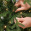Dellonda Pre-Lit 7ft Hinged Christmas Tree with Warm White LED Lights & PE/PVC Tips - DH82 7