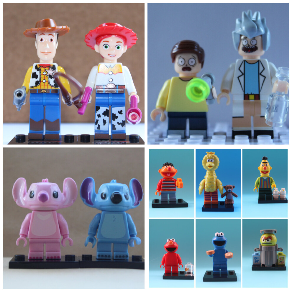Cartoon Disney Toy Story Mini Figures Fit Lego on OnBuy