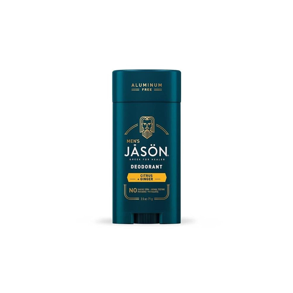 Jason 4804625 2.5 Oz Citrus Ginger Deodorant Stick
