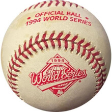 Athlon Sports CTBL-031468 1994 Rawlings MLB World Series Official Baseball, Strike Season - Minor Tone