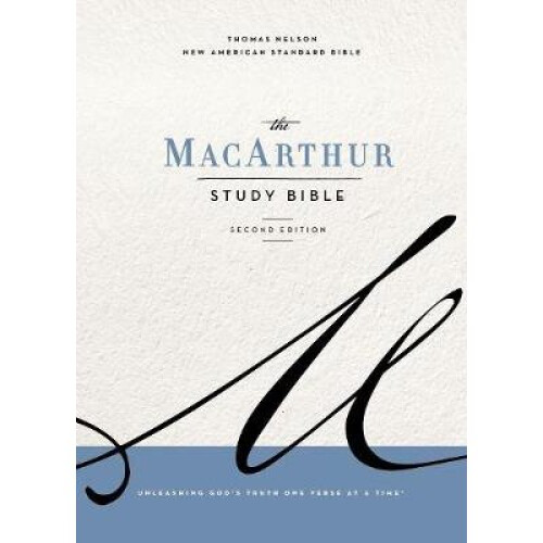 NASB, MacArthur Study Bible, 2nd Edition, Hardcover, Gray, Comfort Print