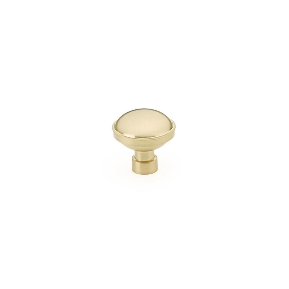 Emtek 86695Us4 1.25 In. Brandt Cabinet Knob, Satin Brass 738505038807