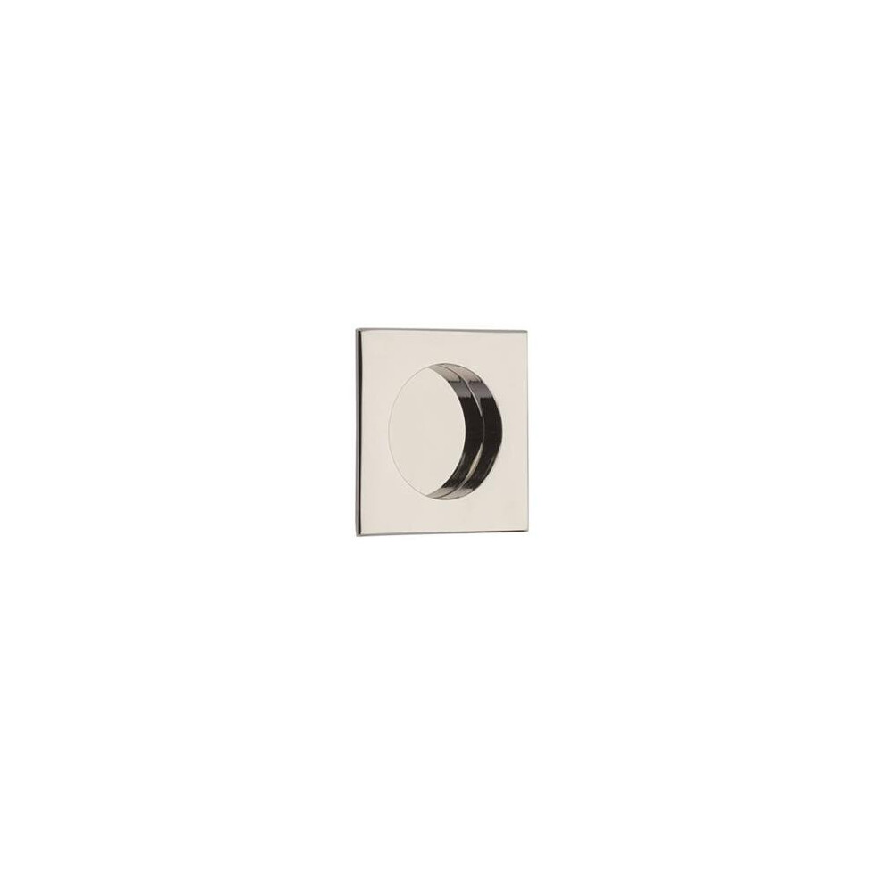 Emtek 2213Us14 Square Flush Pull, Bright Nickel 738505030597