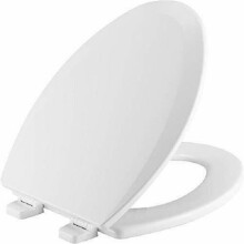 Bemis 1500TTT000 Elongated Enameled Wood Toilet Seat, White
