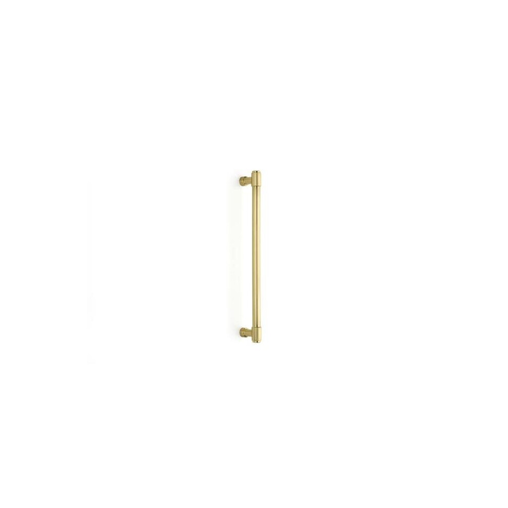 Photos - Other for Repair Emtek 86693US4 12 in. Jasper Center to Center Appliance Pull, Satin Brass 