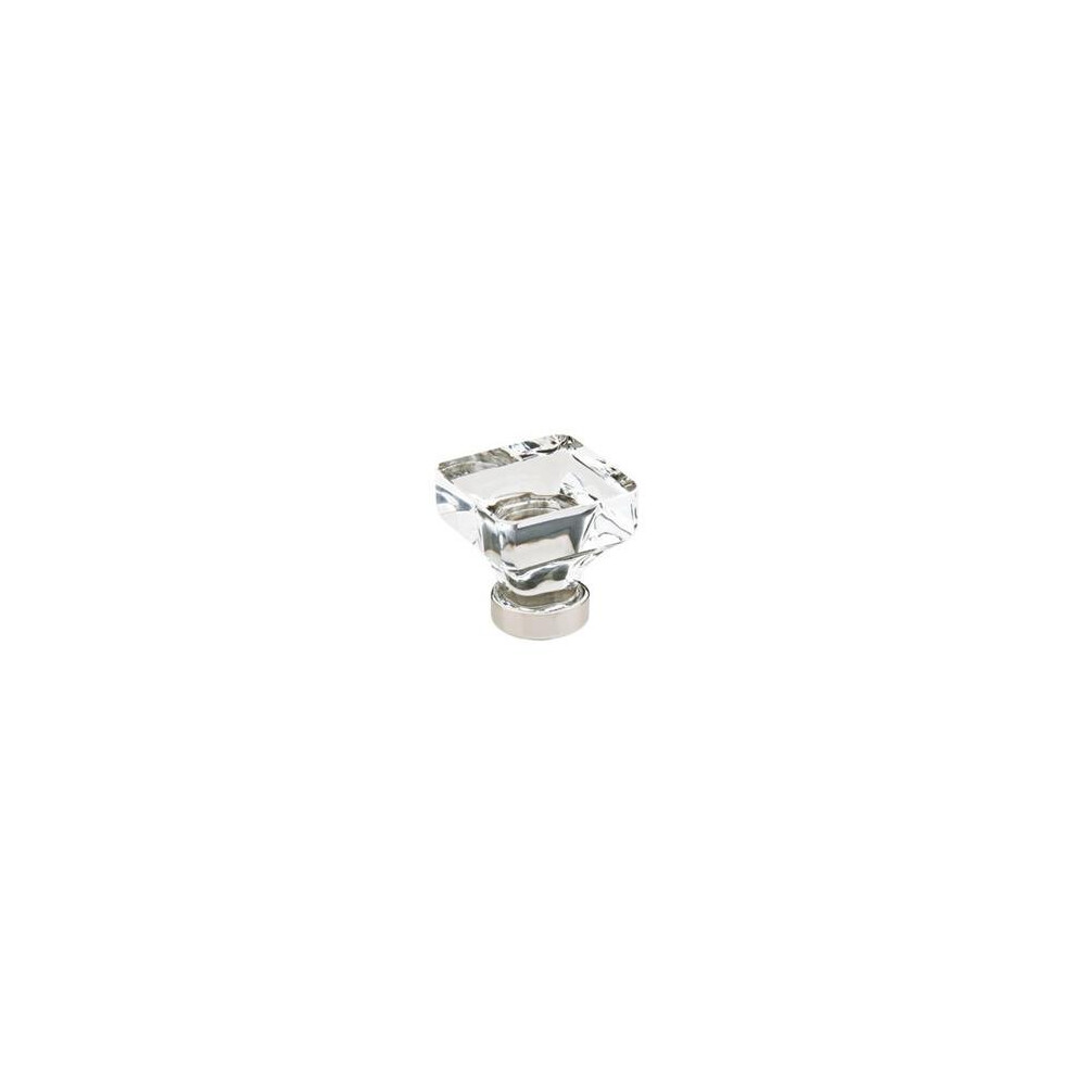 Emtek 86404Us14 1.62 In. Square Cabinet Knob, Bright Nickel 738505018656