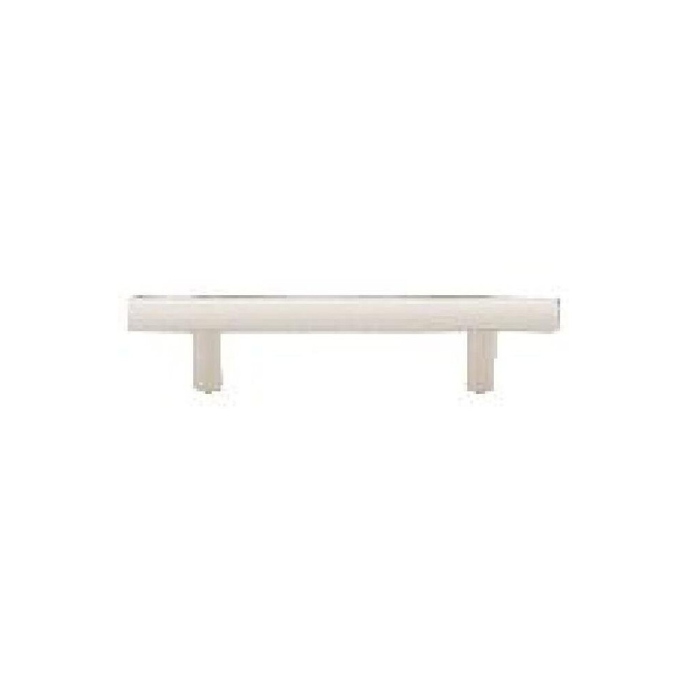 6 In. Brass Bar Center Cabinet Pull, Satin Nickel 751759200189