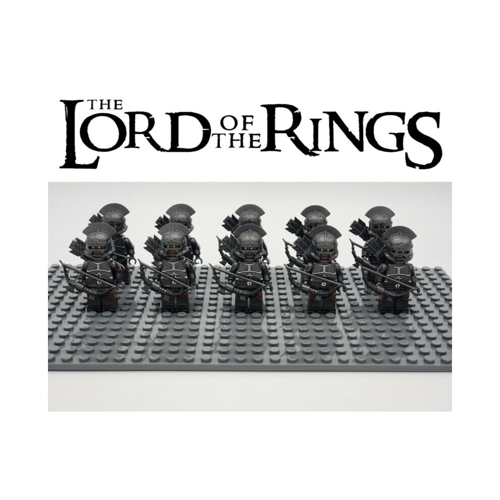 (Orc Light Archer) Lord Of The Rings Minifigures Fit Lego Kid Toys