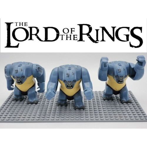 Orc The Cave Trolls Lord Of The Rings Minifigures Fit Lego Kid Toys