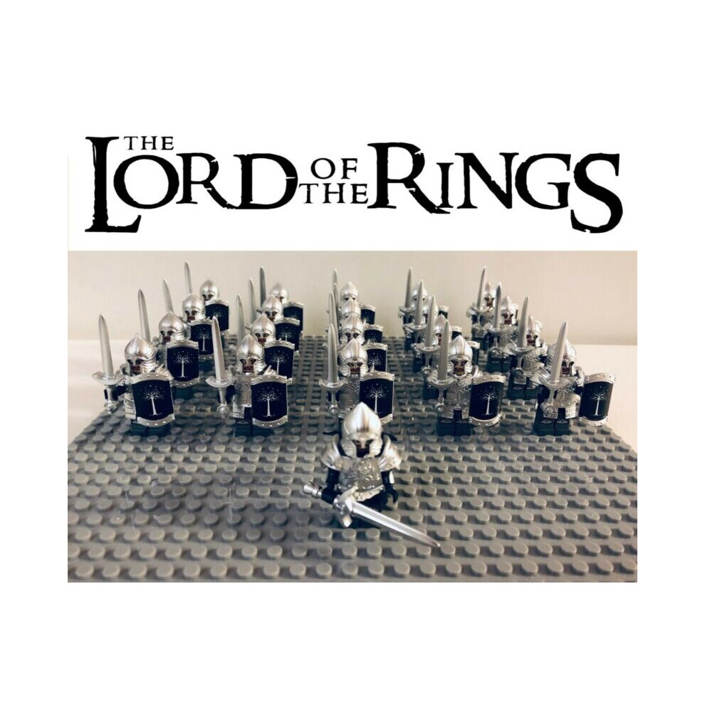 (Heavy Sword Infantry) Lord Of The Rings Minifigures Fit Lego Kid Toys