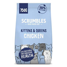 Scrumbles Complete Dry Kitten Food, Gluten Free Recipe, 750g