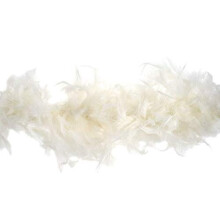 Trimits Marabou Feather Boa, Ivory, 1.8m x 12cm