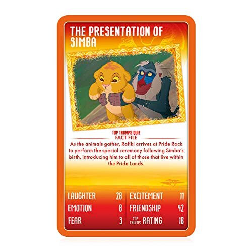 Top Trumps The Lion King Top Trumps Specials Card Game 1