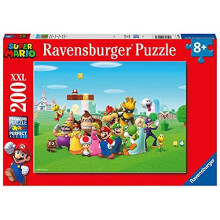 Puzzle 200 palaa XXL Super Marion seikkailut, 00012993, Ikä 8+, Ravensburger