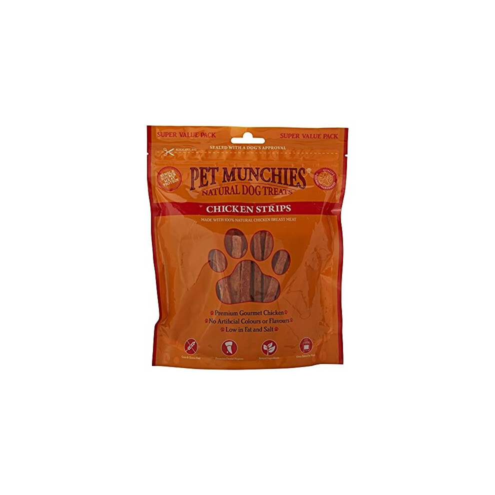 Pet Munchies Chicken Strips, 320 G 320G
