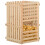 VidaXL vidaXL Solid Pinewood Potato Box Kitchen Storage Container Bins Onion Box 2