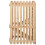 VidaXL vidaXL Solid Pinewood Potato Box Kitchen Storage Container Bins Onion Box 3