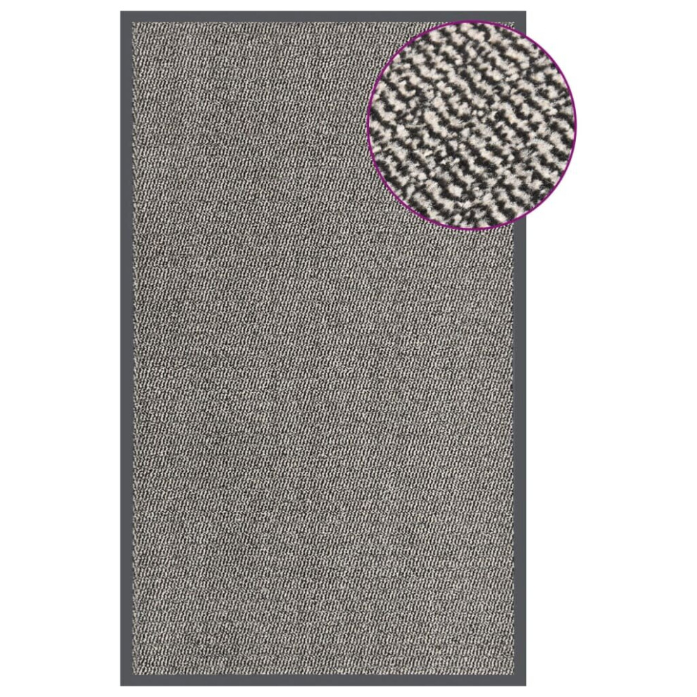 vidaXL Doormat Tufted Light Brown Home Decor Hallway Front Door Welcome Mat