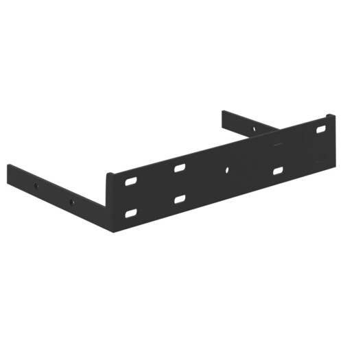 VidaXL vidaXL Wall Corner Shelf Concrete Grey MDF Hanging Wall Display Shelf Rack 1
