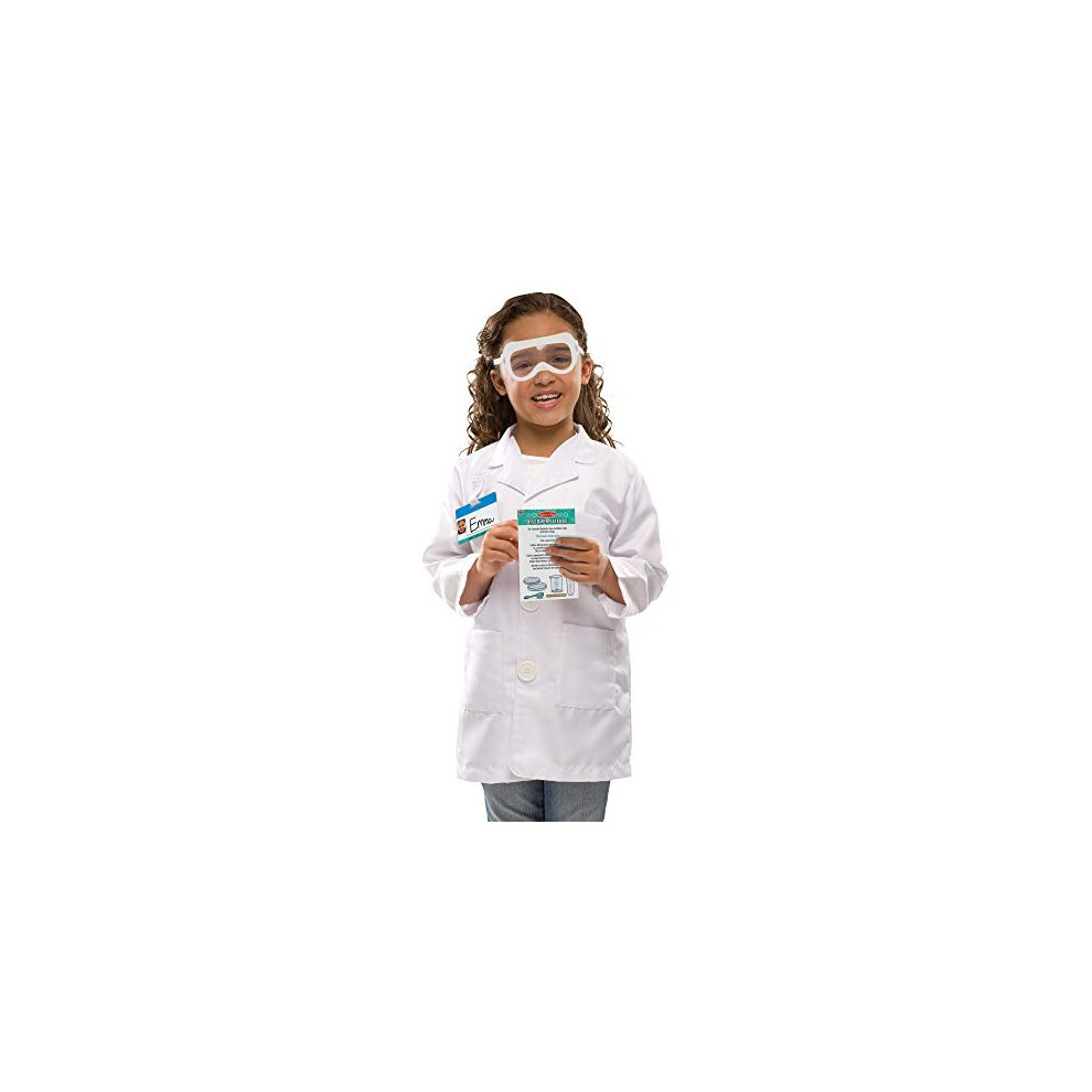 Melissa & Doug Scientist Role Play Set | Pretend Play | Kids Costume | 3+ | Gift For Boy Or Girl