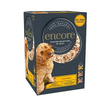 Encore 100% Natural Dog Food Deluxe Collection Jelly Pouch Multipack, 4 x (5 x 100g)