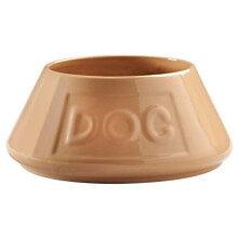 Mason Cash Cane Non Tip Lettered Dog Bowl 21cm