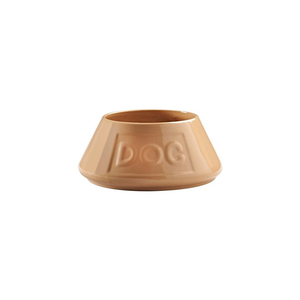 Mason Cash Cane Non Tip Lettered Dog Bowl 21Cm