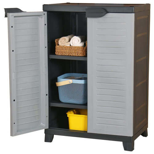 VidaXL vidaXL Kunststoffschrank 65x45x97 cm