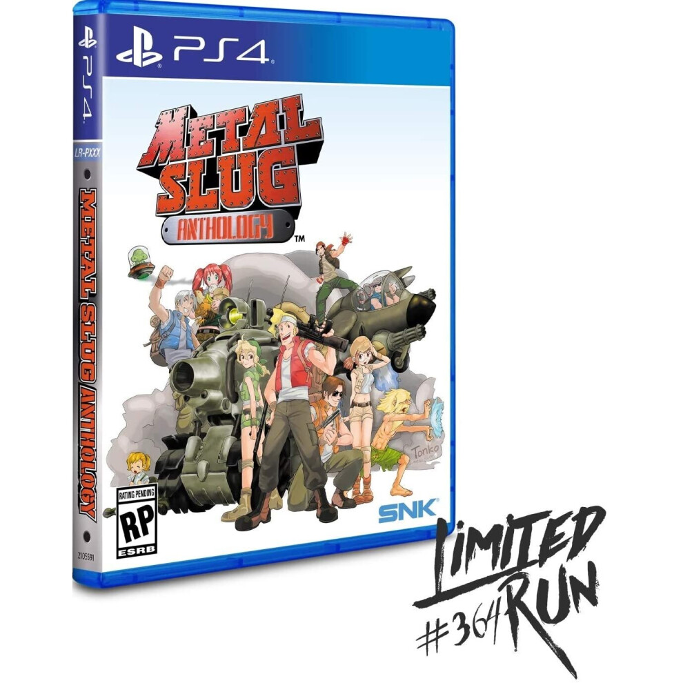 Playstation Metal Slug Anthology Asian Import | Sony 4 Ps4 | Video Game