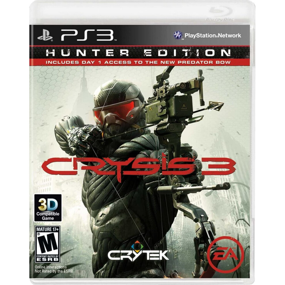 Crysis 3 - Hunter Edition ASIAN IMPORT | Sony PlayStation 3 PS3 | Video Game