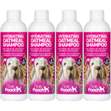 (4 x 250ml) Pretty Pooch Oatmeal Vegan Dog Shampoo