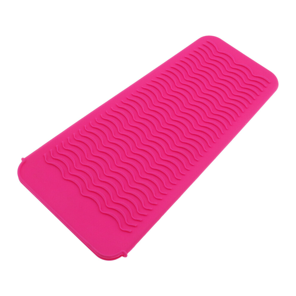 Silicone Mat Heat-Resistant Pouch for Hair Straightener Curler Wand Flat Iron